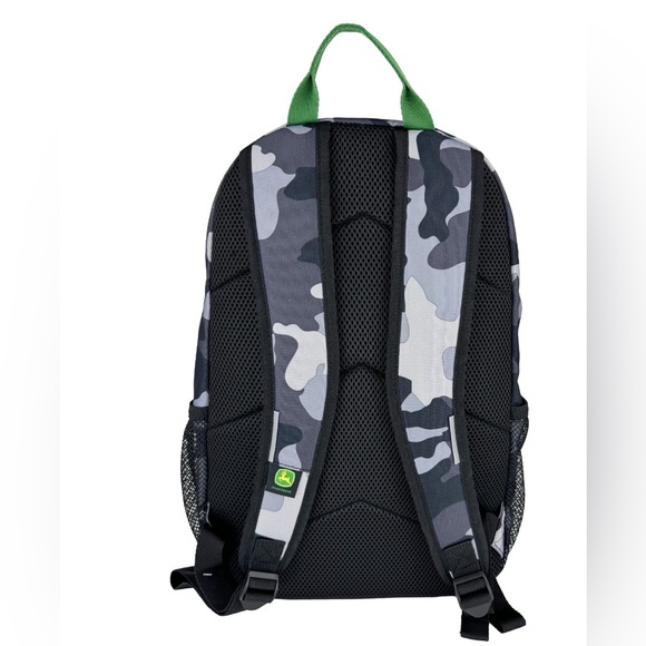 John Deere Boys' August 17" Laptop Backpack with Lunch Box, Black Camo - Picture 10 of 14